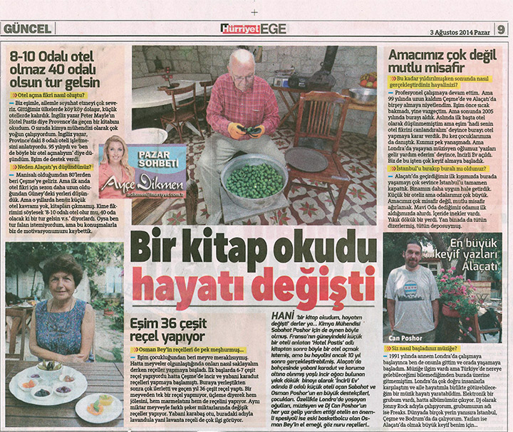Alaçatı İncirliev - Hürriyet